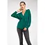 Nellia Raglan Sleeve Blouse - Forest Green