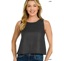 Linen Tank Top