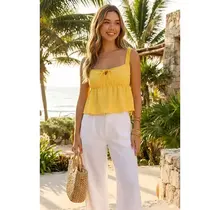 Breezy Charm Airflow Tank Top