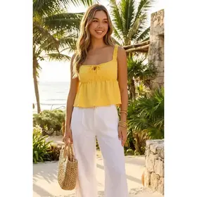 Breezy Charm Airflow Tank Top