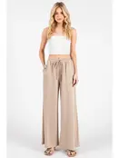 Modal Jersey Wide Leg Pants - Coco