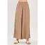 Waist Smocked Wide Leg Pants - New Taupe