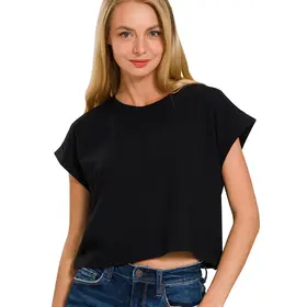 Bree Cotton Short Sleeve Tee