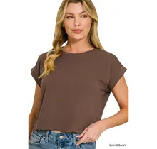 Bree Cotton Short Sleeve Tee