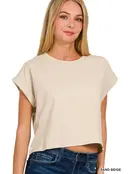 Bree Cotton Short Sleeve Tee