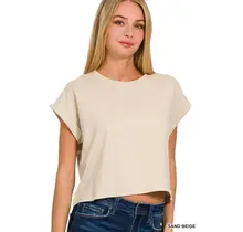 Bree Cotton Short Sleeve Tee