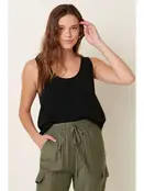 Minna Scoop Neck Pocket Tank