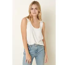 Minna Scoop Neck Pocket Tank