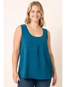 Plus Minna Scoop Neck Pocket Tank