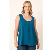 Plus Minna Scoop Neck Pocket Tank