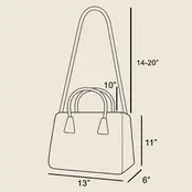 Simple Suede Square Shoulder Bag - Light Brown