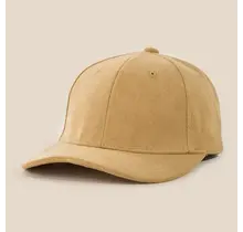 Solid Tone Soft Fabric Trucker Hat - Khaki