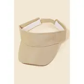 Solid Fashion Visor - Khaki