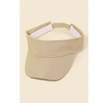 Solid Fashion Visor - Khaki