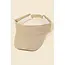 Solid Fashion Visor - Khaki