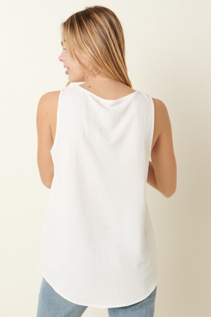 Minna Scoop Neck Pocket Tank