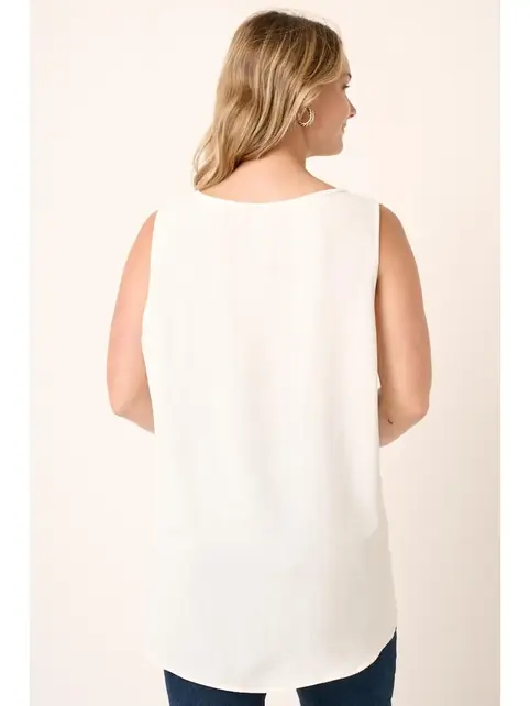 Plus Minna Scoop Neck Pocket Tank