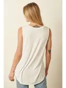 Bamboo V Neck Sleeveless Top