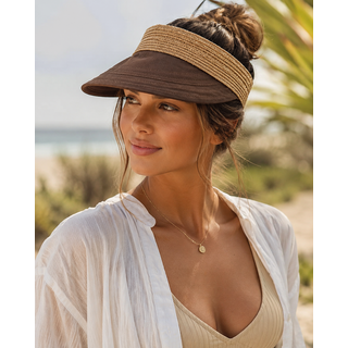 Fashion Sun Visors - Brown