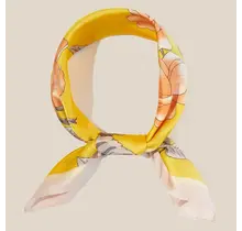 Rose Garden Bandana Scarf - Yellow