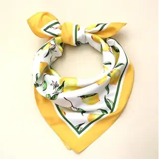 Lemon Silky Feel Scarf | 40SC613