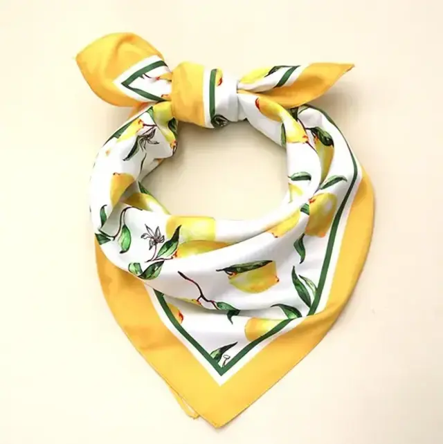 Lemon Silky Feel Scarf | 40SC613