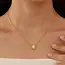 18K Stainless Steel Tarnish Free Pearl Necklace | 40NK9544