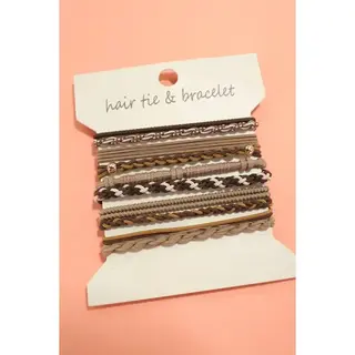 Boho Dual Function Knot Bracelet Hair Ties | 40BH103