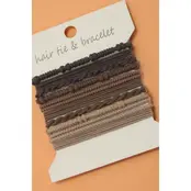 Boho Dual Function Knot Bracelet Hair Ties | 40BH103