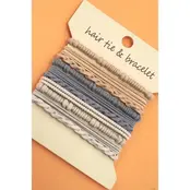 Boho Dual Function Knot Bracelet Hair Ties | 40BH103
