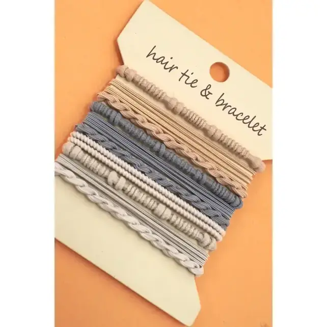 Boho Dual Function Knot Bracelet Hair Ties | 40BH103