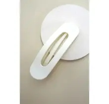Large Oval Lay Down Flat Hair Claw Clips | 40H916