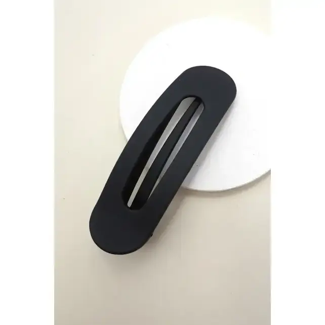 Large Oval Lay Down Flat Hair Claw Clips | 40H916