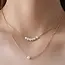 18K Stainless Steel Tarnish Free Pearl Necklace | 40NK381