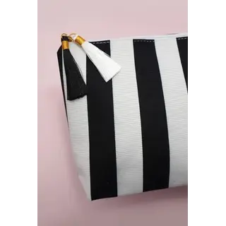 Striped Tassel Makeup Pouch | 40P598
