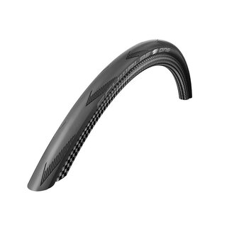 Schwalbe, One, Tire, 700x25C, Folding, Clincher, Addix, RaceGuard, 67TPI, Black