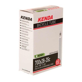 Kenda, Presta, Tube, Presta, Length: 32mm, 700C, 20-28C