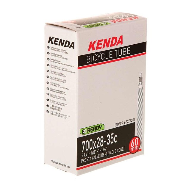 Kenda, Presta, Tube, Presta, Length: 32mm, 700C, 20-28C