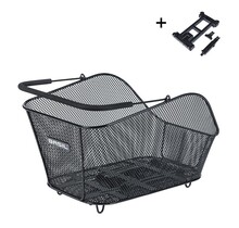 Basil, Icon MIK, Basket, Rear, Black