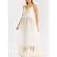Austin  Tiered Crochet Maxi Dress - Ivory
