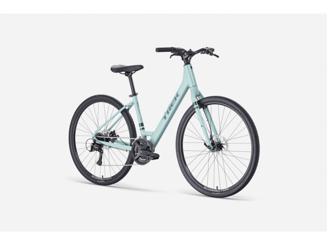 Trek Verve 1 Lowstep - Blue Sage