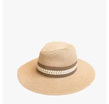 Holloway Two-Tone Straw Fedora