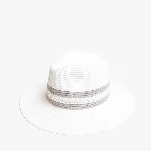 Holloway Two-Tone Straw Fedora
