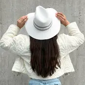 Holloway Two-Tone Straw Fedora