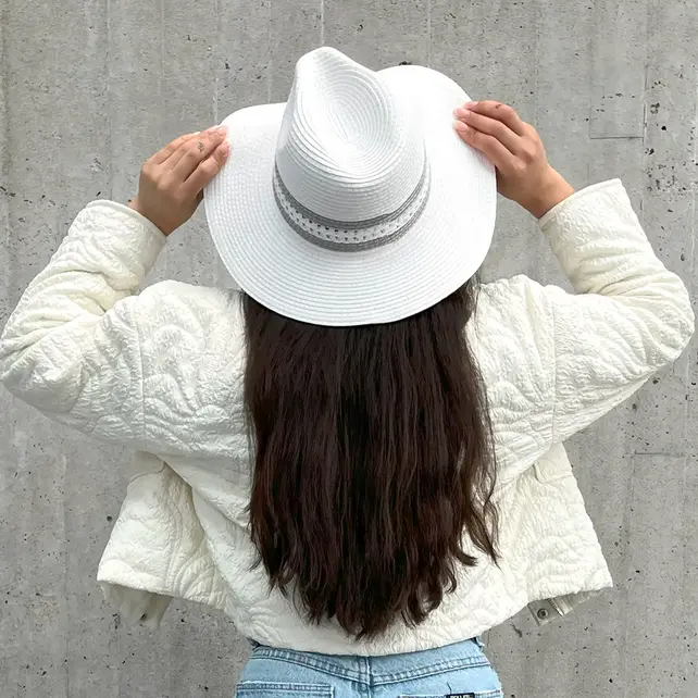 Holloway Two-Tone Straw Fedora