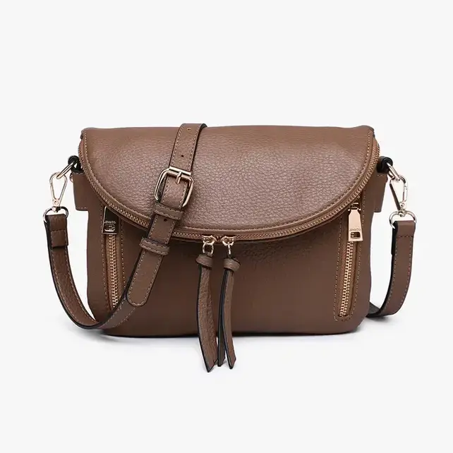 Aubree Flapover Crossbody Bag
