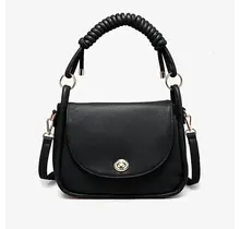 Effie Messenger Satchel Bag – Knotted Handle