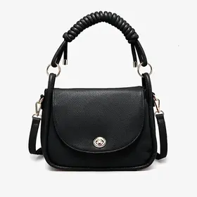 Effie Messenger Satchel Bag – Knotted Handle