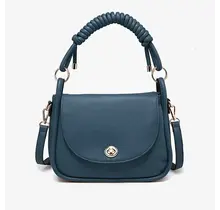 Effie Messenger Satchel Bag – Knotted Handle