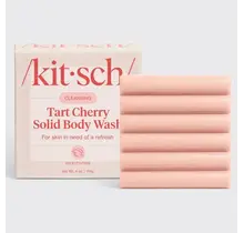 Kitsch Cleansing Tart Cherry Solid Body Wash 124.74 g (4.4 oz)